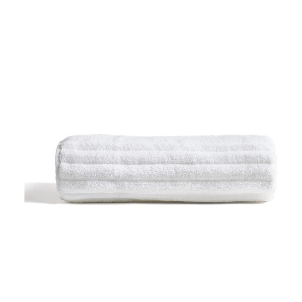 Bijeli pamučan ručnik od frotira 70x140 cm Navira – Kave Home