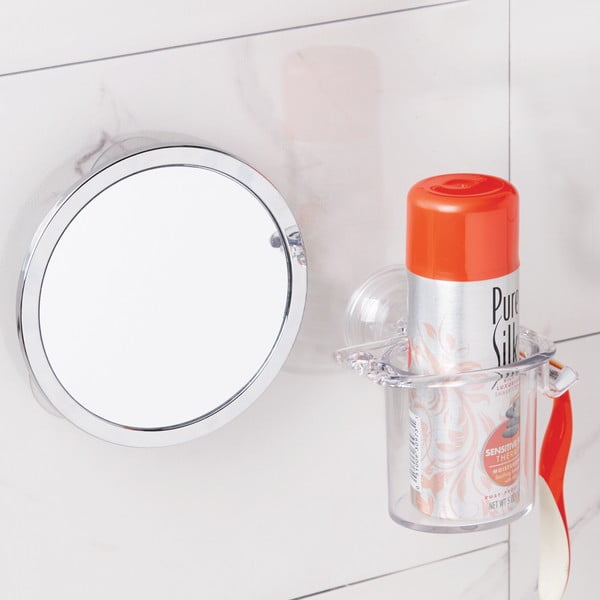 Zrcalo s vakuumskim zakačkama iDesign Suction Gia, 14 cm-image-1