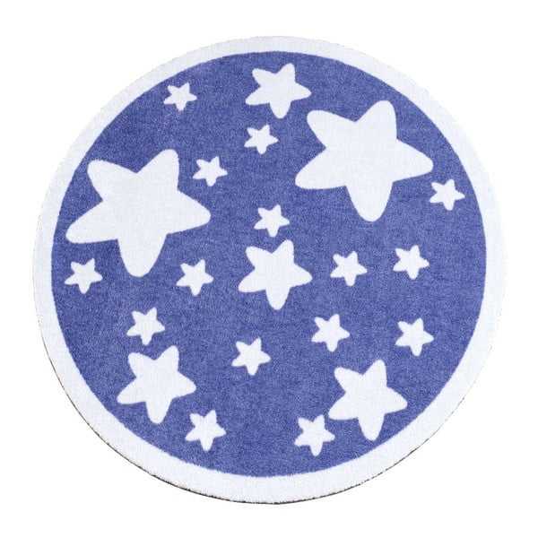 Dječji ljubičasti tepih Zala Living Star, ⌀ 100 cm