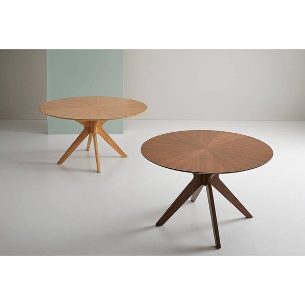 Blagovaonski stol u dekoru od oraha sømcasa Carmel, ⌀ 120 cm-image-1