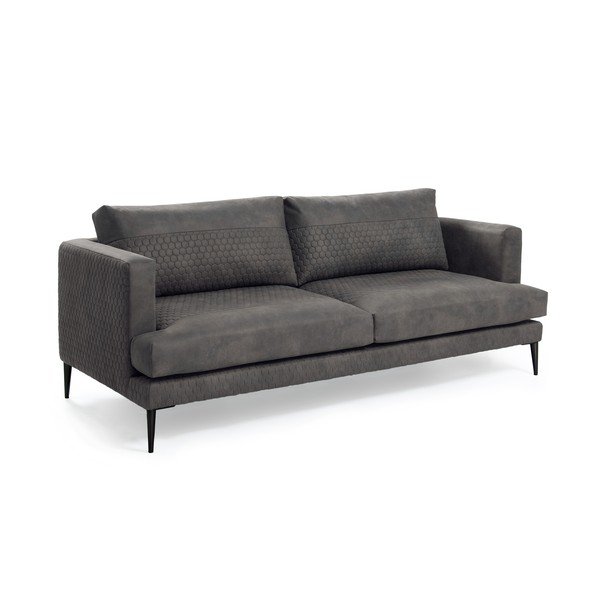 Grafitno siva sofa Kave Home Vinny-image-1