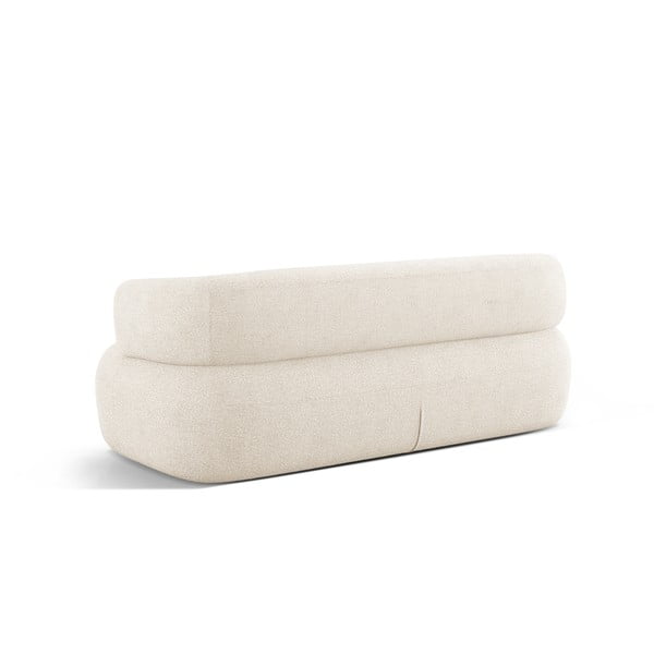 Bež sofa od bouclé tkanine 178 cm Jenny – Micadoni Home-image-3