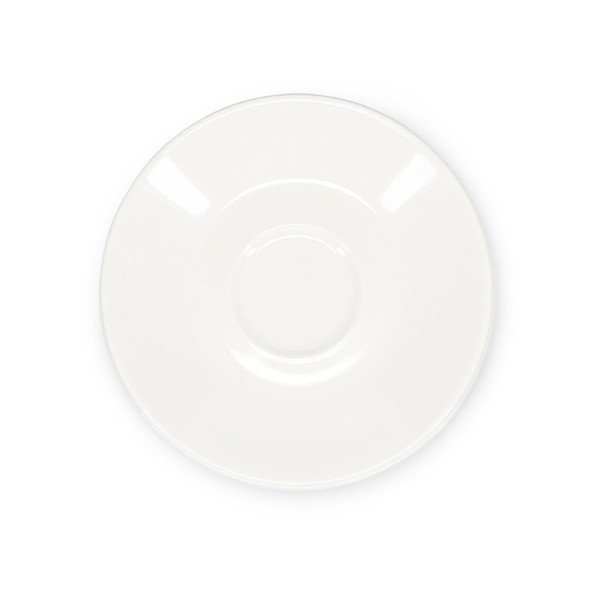 Bijeli porculanski čajni tanjurić ø 12,5 cm Barista – BonBistro