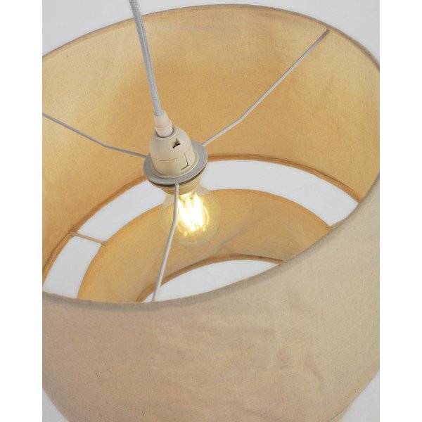 Bež sjenilo od tkanine ø 40 cm Mariela - Kave Home-image-2