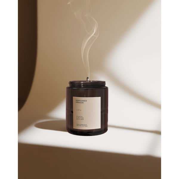 Mirisna svijeća od sojinog voska Slavic Edition: #88 Linden, Moss, Hibiscus – Perfumed Prague-image-4