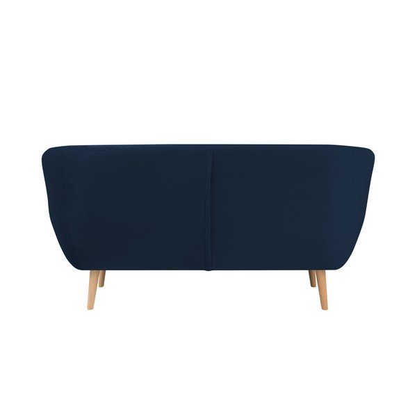 Tamnoplavi dvosjed Mazzini Sofas Benito-image-1