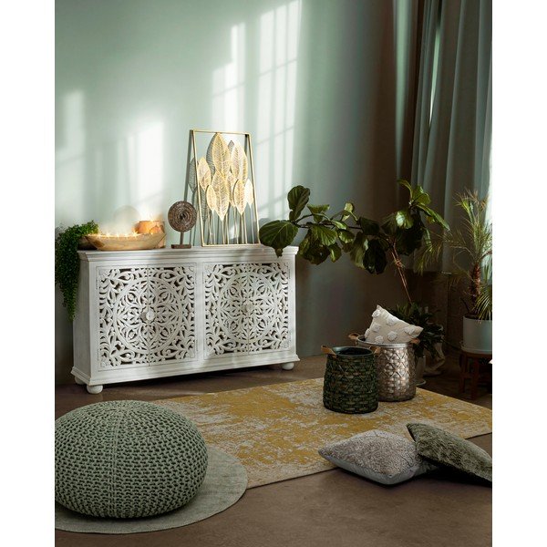 Metalni zidni ukras 52,5x95 cm Adhira – Bizzotto-image-1