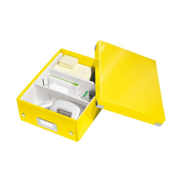 Žuta kutija s organizatorom Leitz Click&Store, duljina 28 cm-image-4