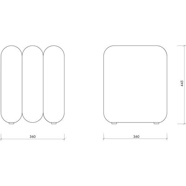 Plavi vunen tabure Radd – noo.ma-image-4