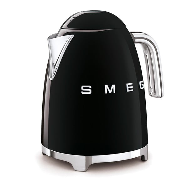 Crno kuhalo za vodu od nehrđajućeg čelika 1,7 l Retro Style – SMEG-image-1