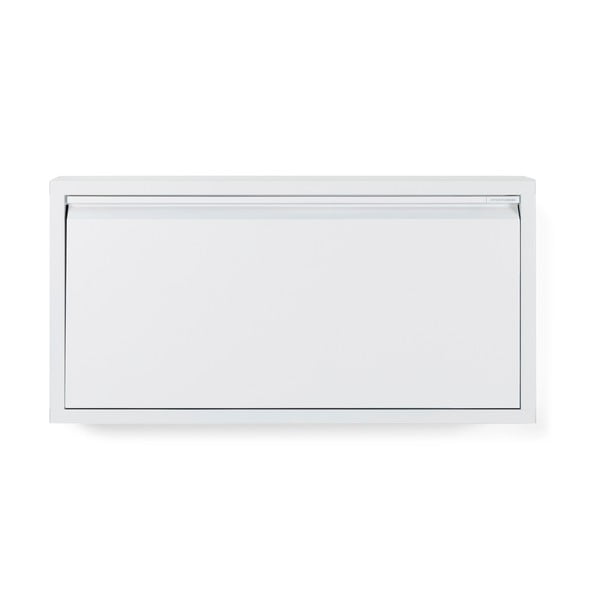 Bijeli metalni preklopni ormarić za cipele 75x37,5x12,5 cm Billy – Spinder Design-image-3