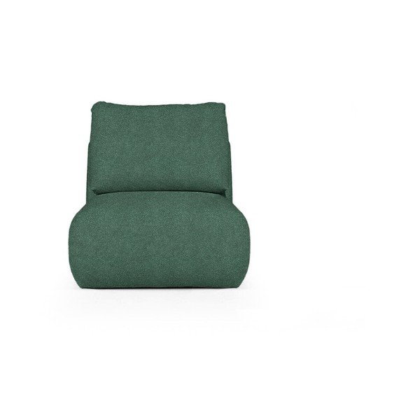 Zelena fotelja od bouclé tkanine Mirel – Rodier-image-2