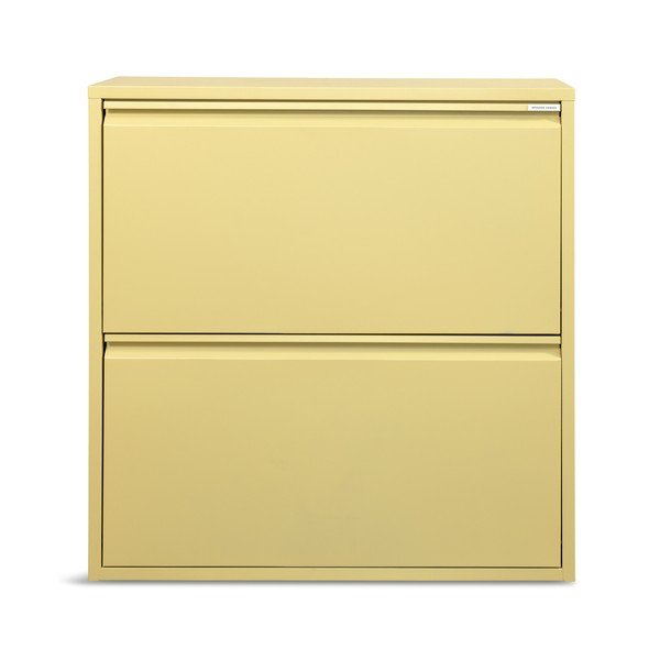 Svijetlo žuti željezni preklopni/viseći ormarić za cipele 75x77,5x22,5 cm Billy – Spinder Design-image-3