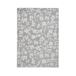 Sivi tepih 80x150 cm Grace Floral – Catherine Lansfield