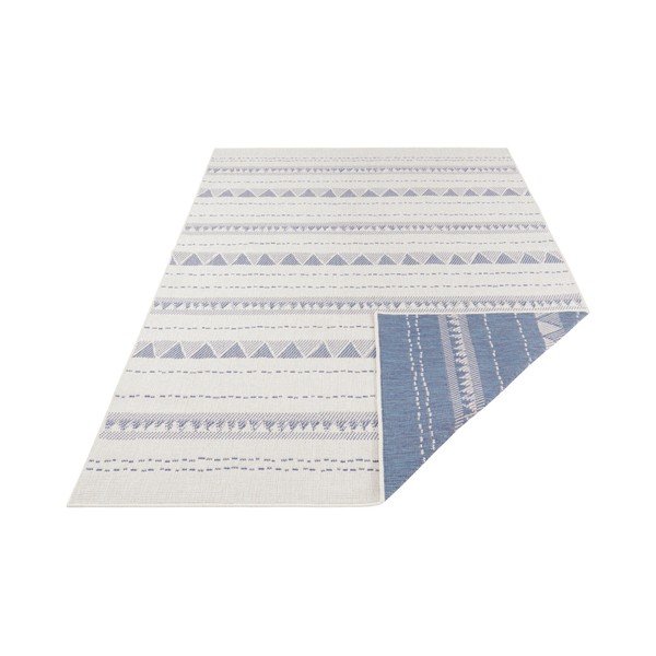 Vanjski plavo-krem tepih NORTHRUGS Bahamas, 160 x 230 cm-image-2
