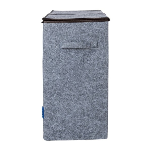 Sivo-smeđa dvostruka košara za rublje Wenko Duo, 82 l-image-3