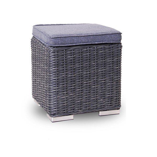 Sivi vrtni set od umjetnog ratana za 9 osoba Montreal - Rojaplast-image-2