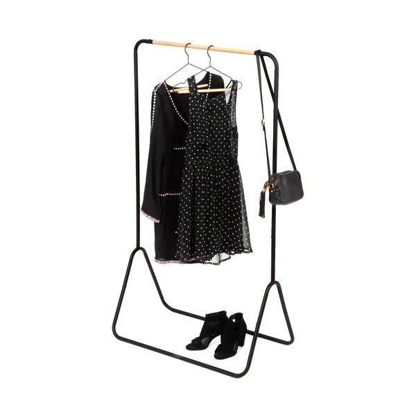 Crni stalak za odjeću Compactor Elias Clother Hanger, visina 145 cm-image-2