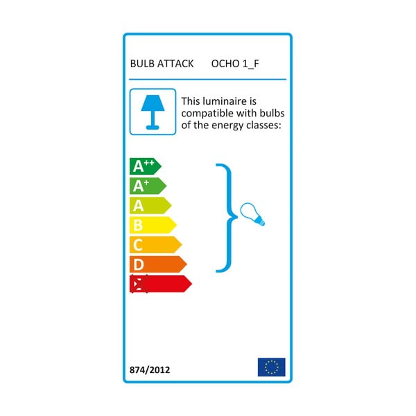 Plava podna svjetiljka od prirodnog furnira Sotto Luce Ocho XL, ⌀ 45 cm-image-4