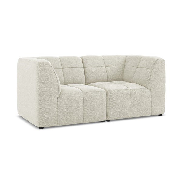 Bež sofa od bouclé tkanine 180 cm Aloha – Makamii-image-2