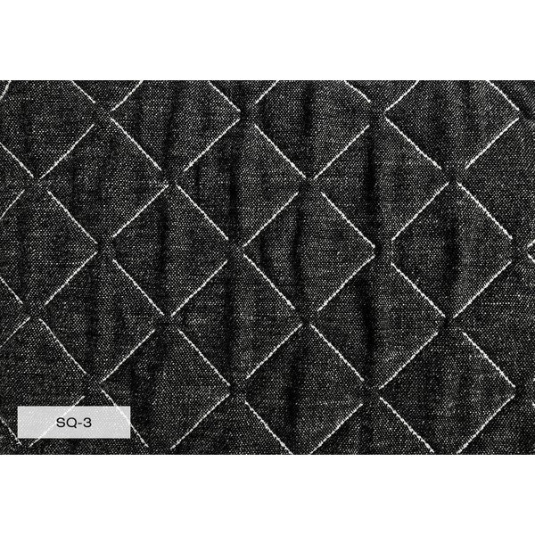 Crni tapecirani bračni krevet s podnicom 180x200 cm Sleepy Luna - Miuform-image-4