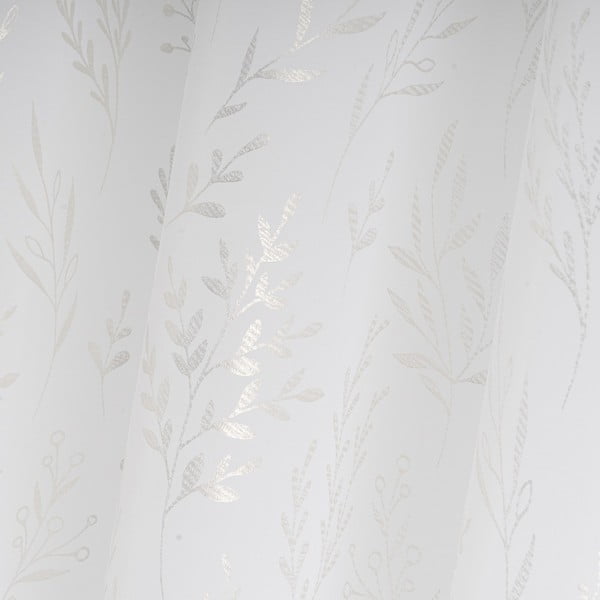 Bijela/u srebrnoj boji prozirna zavjesa 140x260 cm Buds – Casa Selección-image-4