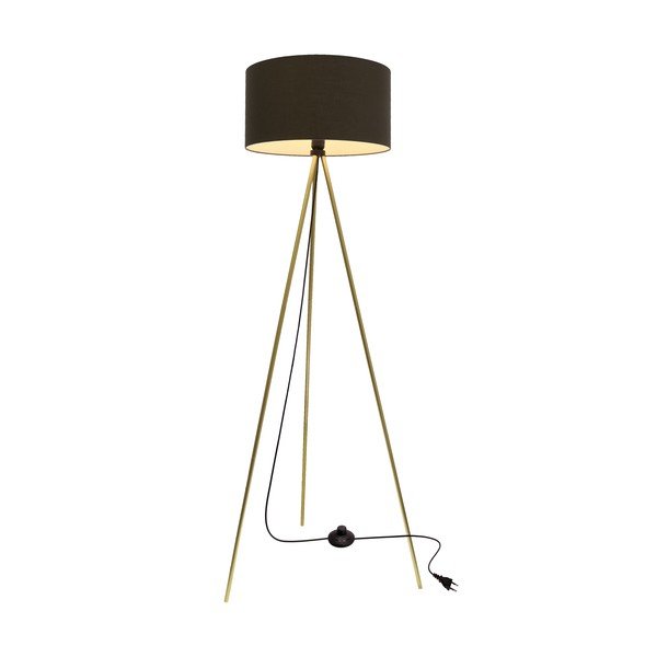 Stojeća svjetiljka s tekstilnim sjenilom (visina 144 cm) Vanti – Candellux Lighting-image-1