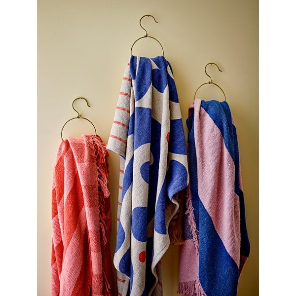 Plava deka 130x160 cm Eviaya – Bloomingville-image-3