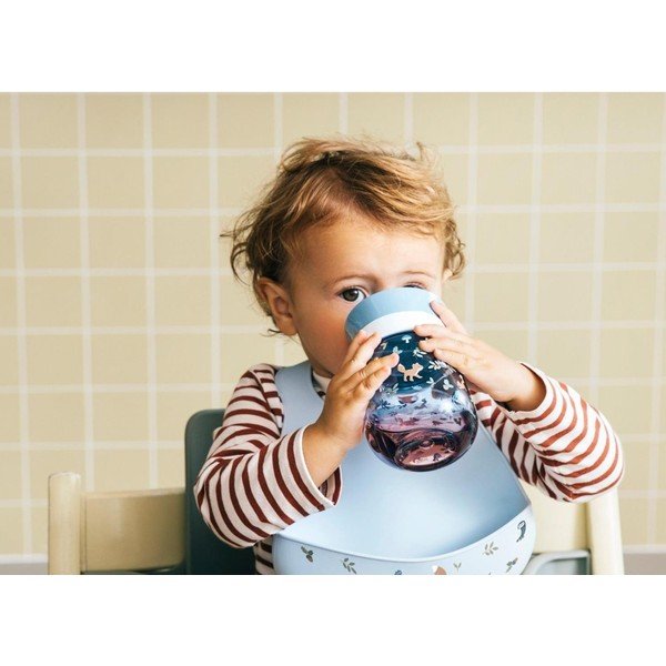 Svijetlo zelena plastična dječja šalica 300 ml Little Farm – Mepal-image-1