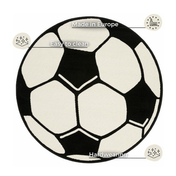 Dječji tepih Hanse Home Football, ⌀ 200 cm-image-3