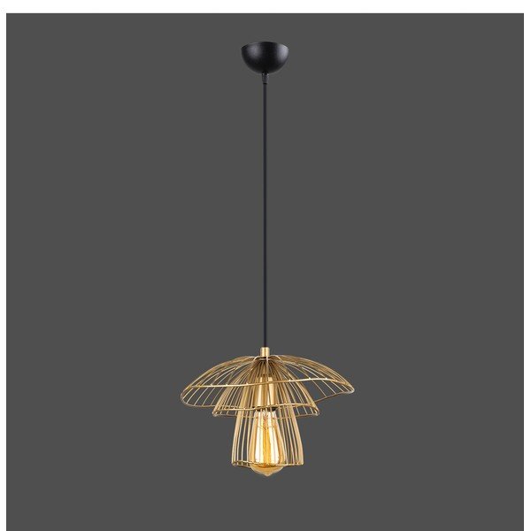 Viseća svjetiljka zlatne boje Squid Lighting Root, visina 117 cm-image-1