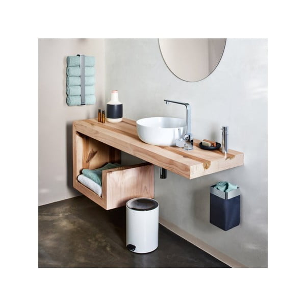 Antracitno siva tekstilna košara za rublje Nexio – Blomus-image-1