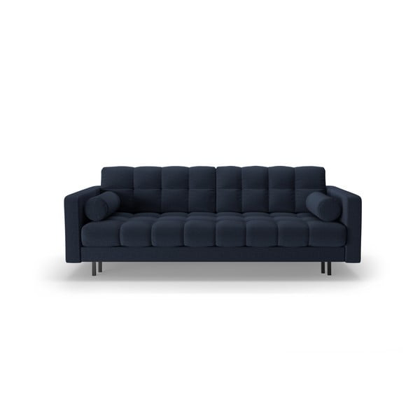 Tamno plava sklopiva/s prostorom za odlaganje sofa 222 cm Bali – Cosmopolitan Design