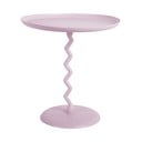 Metalni okrugao pomoćni stol ø 40 cm Zig Zag – Leitmotiv