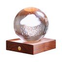 Tamno smeđi svjetlosni ukras s USB Amber – Gingko