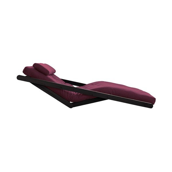 Dvosjed varijabilni ležaljka Karup Design Figo Black / Bordeaux-image-3