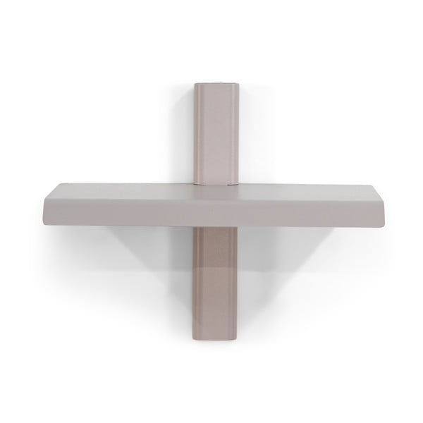 Smeđe-siva metalna polica 28 cm Hola – Spinder Design