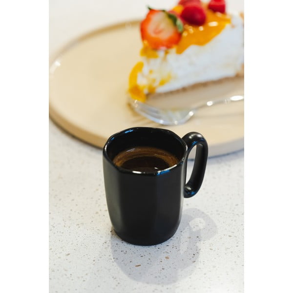 Crne šalice u setu 2 kom za espresso od kamenine 80 ml Fuori – Vialli Design-image-4