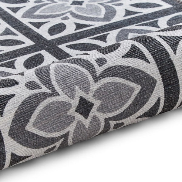 Tamno siva periva staza 76x230 cm Victoria Grey – Think Rugs-image-3