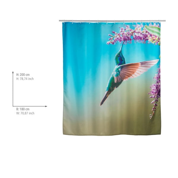 Tuš zavjesa 180x200 cm Managua – Wenko-image-1