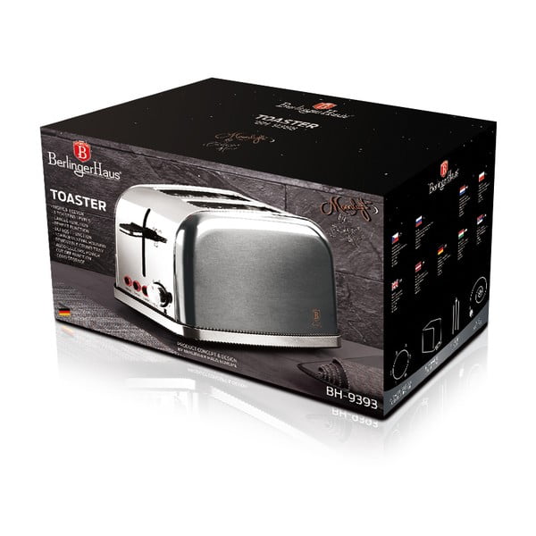 Toster u srebrnoj boji Moonlight Edition - BerlingerHaus-image-3
