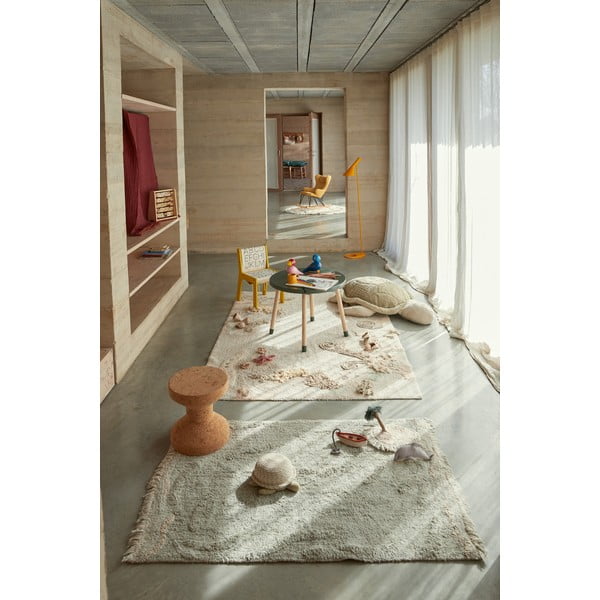 Bež pamučan dječji tepih za igru 140x200 cm Seabed – Lorena Canals-image-1