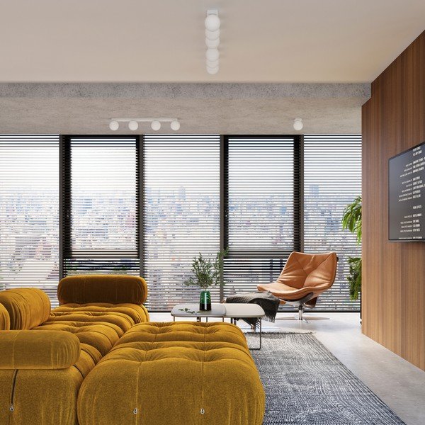 Bijela stropna svjetiljka sa staklenim sjenilom ø 12 cm Umerta – Sollux-image-4