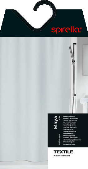 Tuš zavjesa 120x200 cm Maya – Spirella-image-1