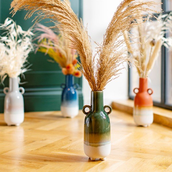 Zelena vaza Sass & Belle Bohemian Home Mojave, visina 23 cm-image-3