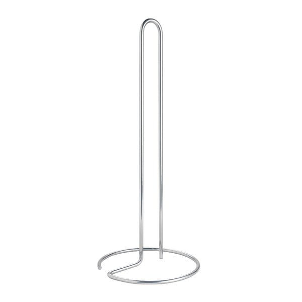 Željezan stalak za papirnate ručnike u sjajno srebrnoj boji ø 14 cm Luxy – Metaltex