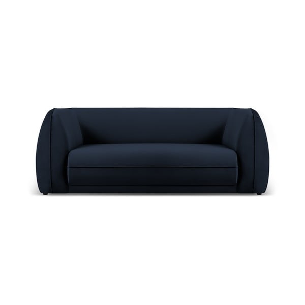 Tamno plava baršunasti sofa 190 cm Lando – Micadoni Home