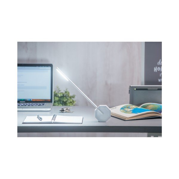 Bijela LED stolna lampa (visina 38 cm) Octagon One – Gingko-image-3