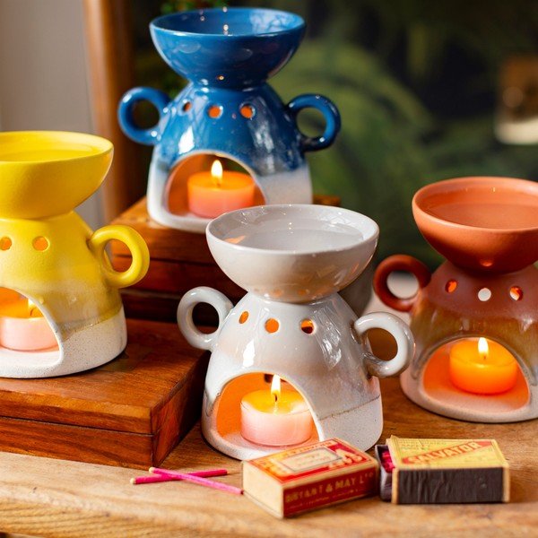 Siva aroma lampa Sass & Belle Bohemian Home Mojave-image-1