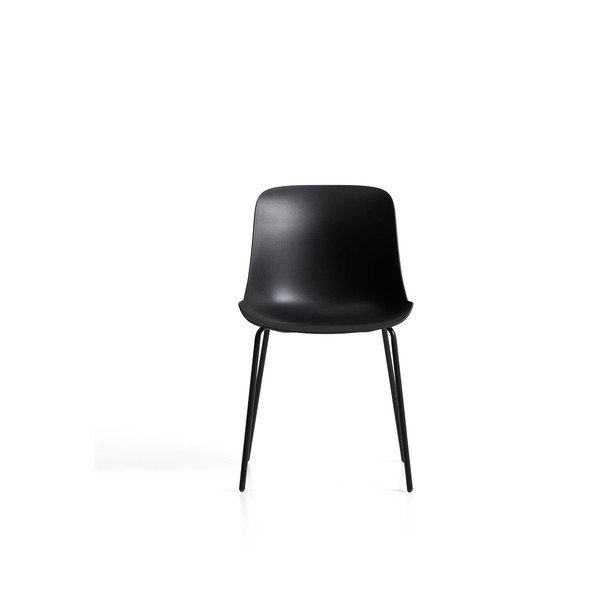Crna plastična vrtna stolica Altea – Kave Home-image-3